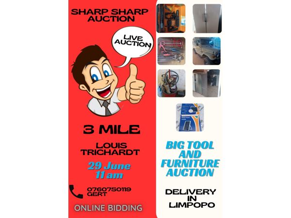 BIG TOOL/FURNITURE AUCTION